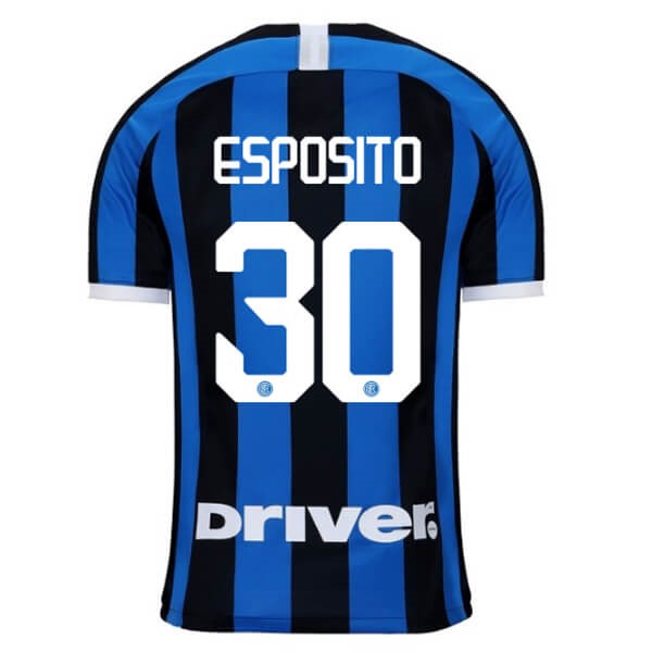 Camiseta Inter Milan NO.30 Esposito 1ª 2019-2020 Azul